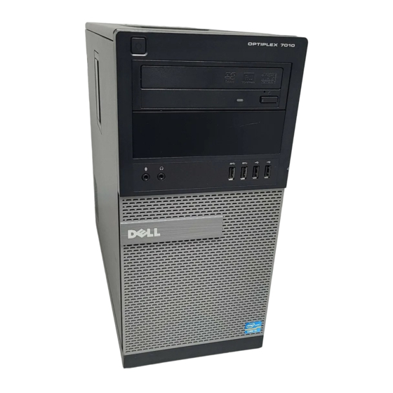 Dell OptiPlex 9010 Setup & Features Manual