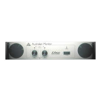 AUSTRALIAN MONITOR KA1500 Specifications