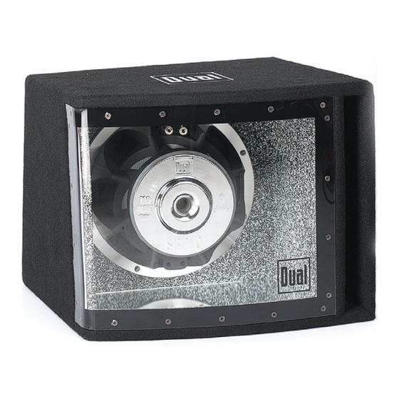 Dual ILLUMINITE SBP10 Installation & Owner's Manual