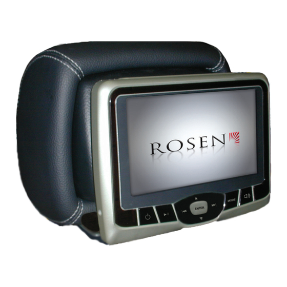 Rosen AV7700 Installation Manual
