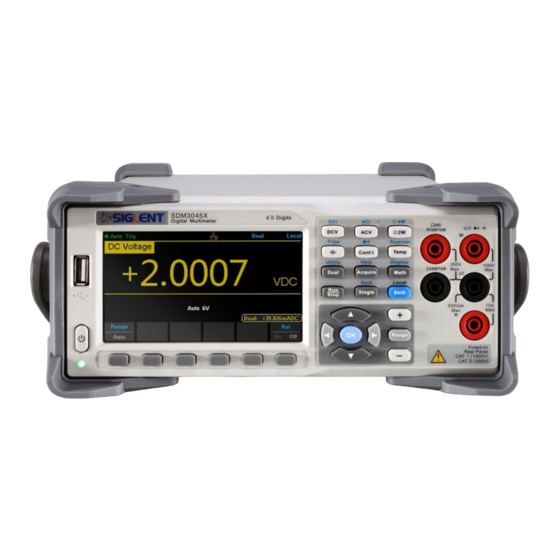 SIGLENT SDM3045X User Manual