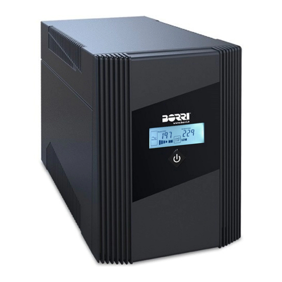 Borri GIOTTO 450VA User Manual