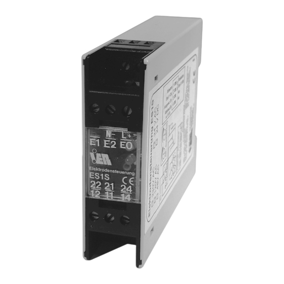 Ier ES1S Operating Instructions