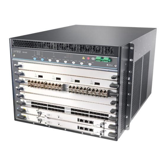 Juniper MX480 Manual