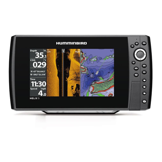 Humminbird HELIX Series Installation Diagrams