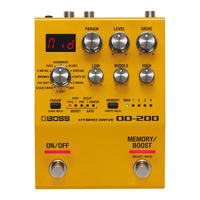 Boss HYBRID DRIVE OD-200 Owner's Manual