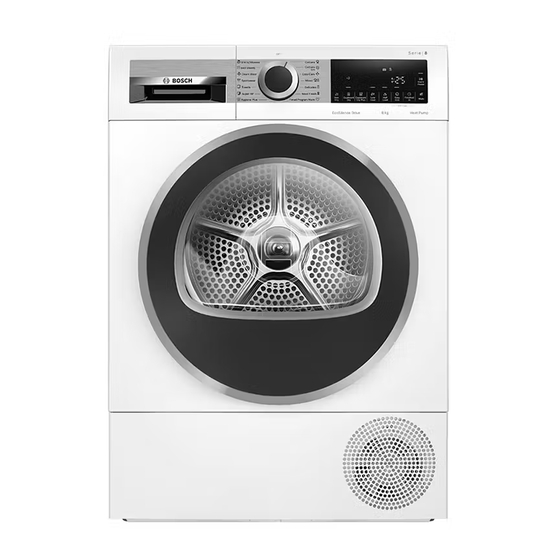 Bosch WQG235D8AU User Manual