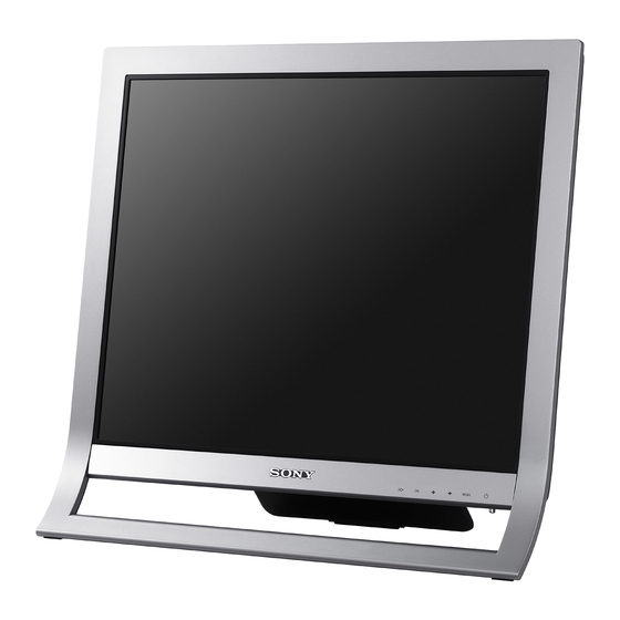 Sony SDM-HS95 Specifications