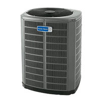 American Standard 4A6H4030N Installation Manual