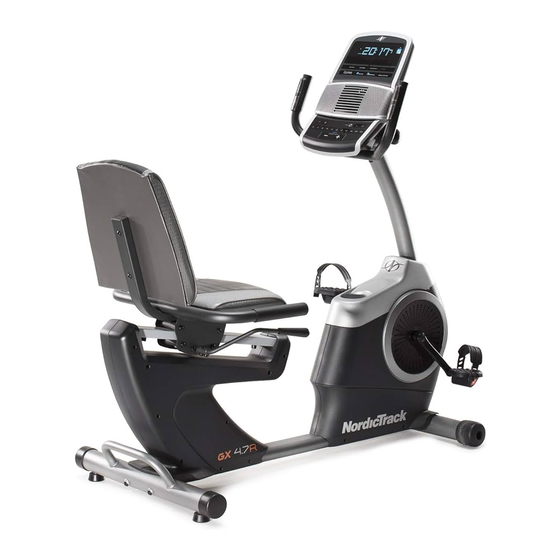 ICON Health & Fitness NordicTrack VR19 Manuals