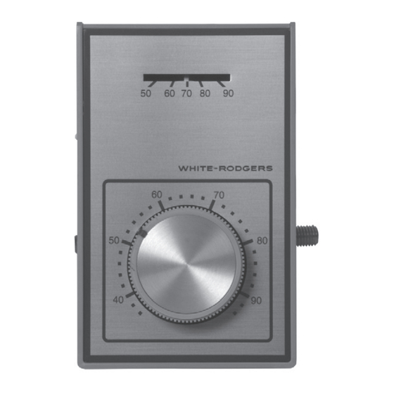 Emerson White-Rodgers 1A10 Series Installation Instructions