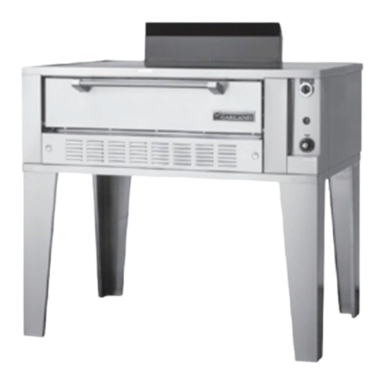 Garland G2000 Specifications
