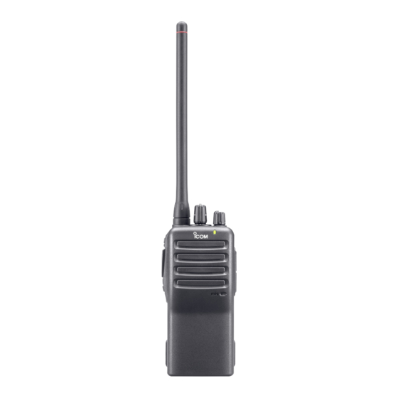 Icom IC-F15 Instruction Manual