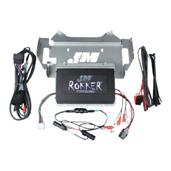 J&M ROKKER XXRP 630W Installation And Operation Instructions