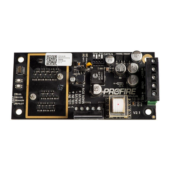 ProFire PF3102-00A Product Manual