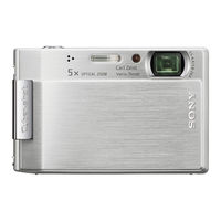 Sony DSC-T100/R - Cyber-shot Digital Still Camera Instruction Manual
