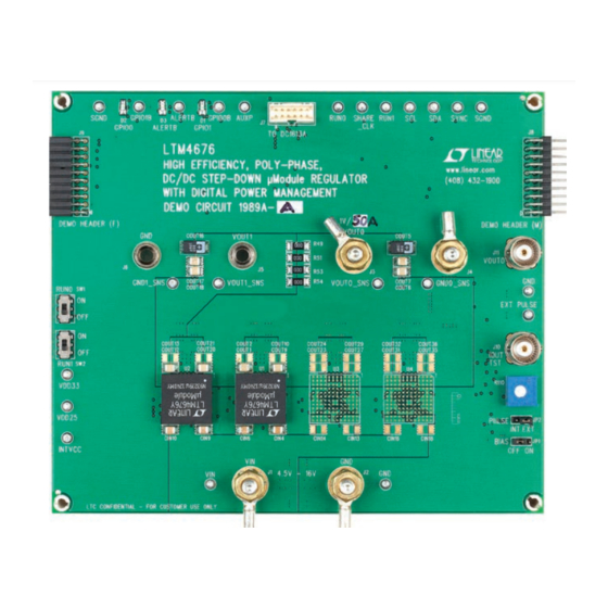 Linear Technology DC1989A-A Demo Manual