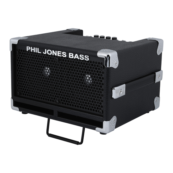 Phil Jones Bass BASS CUB II BG-110 Manuals