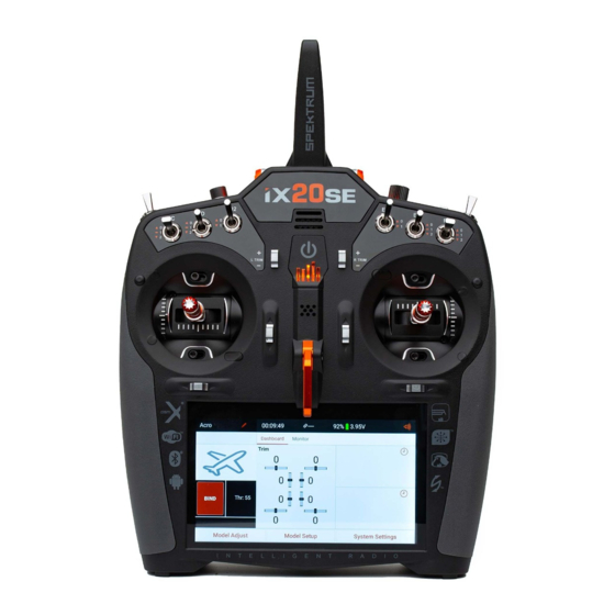 Spektrum IX20SE Quick Start Manual
