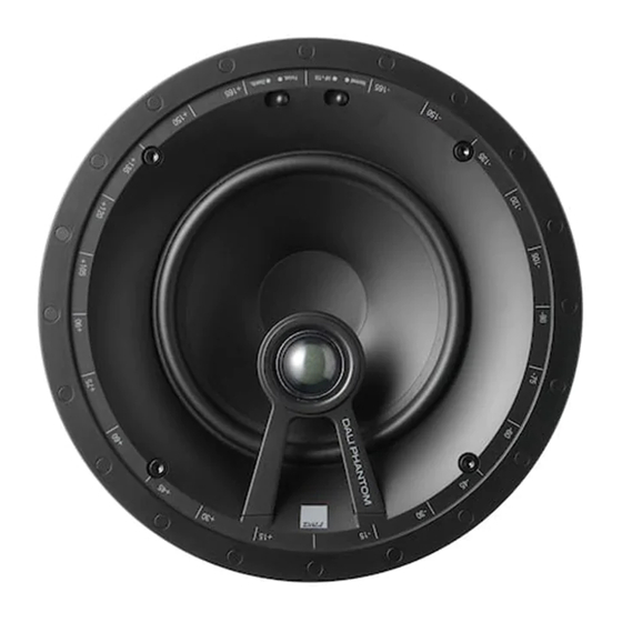 Dali E-60 Manual