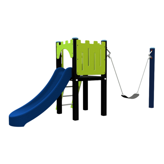 BOERPLAY Multi-play equipment Playcastle Manual