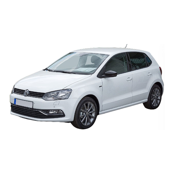 Volkswagen Polo 2015 Owner's Manual