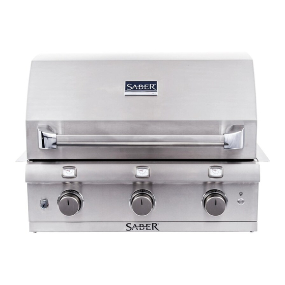 Saber Compact R50SB0412 Grill Assembly & Product Manual