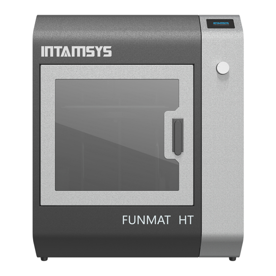 Intamsys FUNMAT HT User Manual