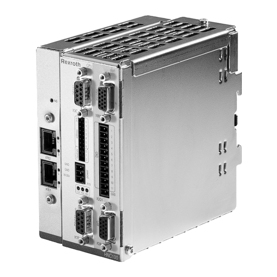 Bosch Rexroth  VT-HNC100 3X/S Series Technical Data Manual