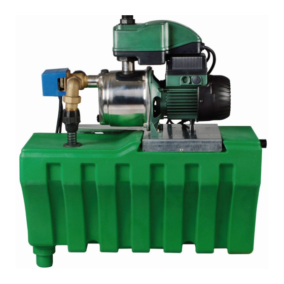 DAB EUROINOX 50 Pressure Switch Pump Manuals