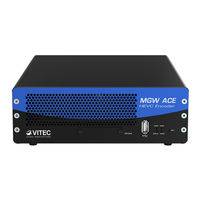 Vitec Multimedia MGW Ace User Manual
