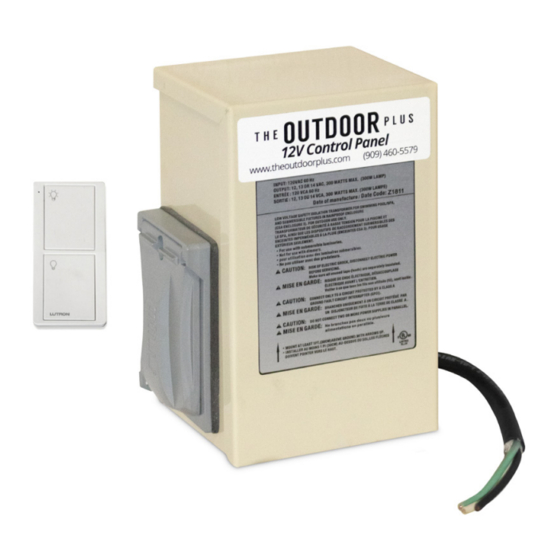 The Outdoor Plus TOP-500EIS-100-12 Installation Manual & Owner's Manual