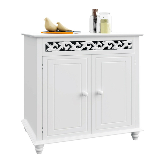 Deuba Dresser Jersey 100052 Assembly Instruction Manual