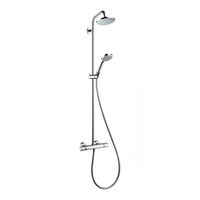 Hans Grohe Croma Showerpipe 27201000 Instructions For Use Manual