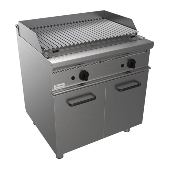 CHEFOOK EASY 700 Lava Stone Grill Manuals