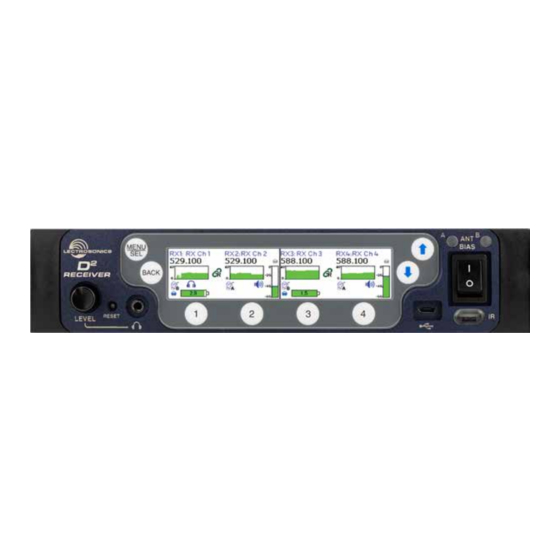 Lectrosonics D-Squared DSQD Manual