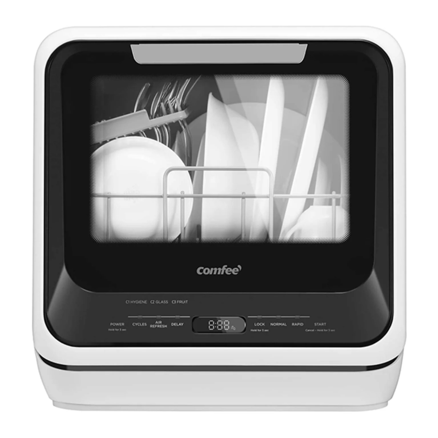Comfee CDC17P0ABB - 5L Countertop Dishwasher Manual