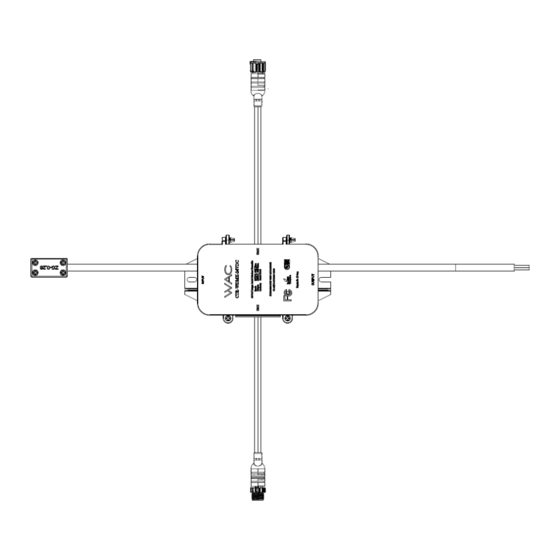 WAC CTR-WDMX-24VDC Installation Instruction