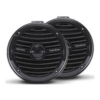 Rockford Fosgate PRIME RM1652W-MB Manual