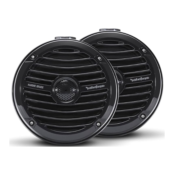 Rockford Fosgate PRIME RM1652W-MB Manual
