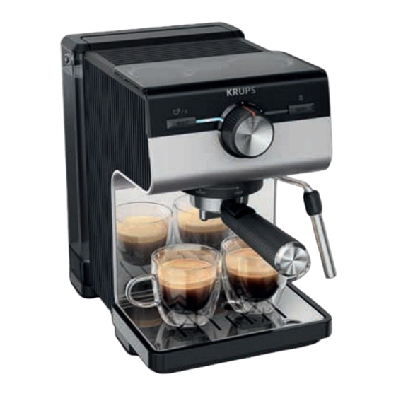 Krups AUTHENTIC XP381 Series Quick Start Manual