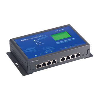Moxa Technologies UC-7400 User Manual