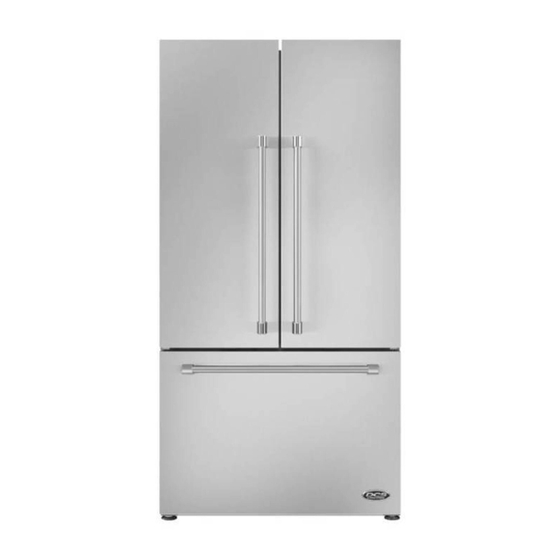 User Manuals: DCS ActiveSmart RF201A Door Refrigerator