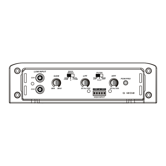 Cadence Q 2404 Instruction Manual