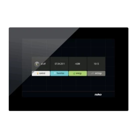 Niko 550-20100 Manual