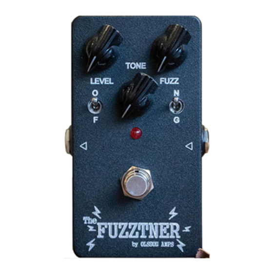 Olsson The FUZZTNER User Manual
