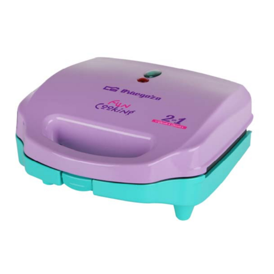 Orbegozo FUN COOKING 2 IN 1 Instruction Manual