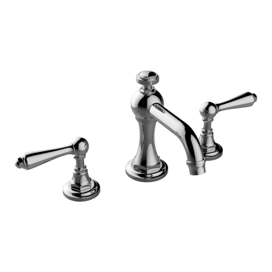 Graff E-6910-C16B-PC Instructions For Assembly And Use