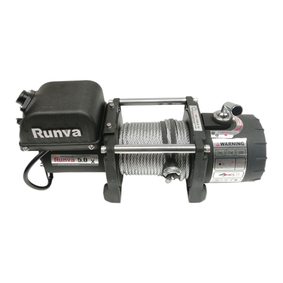 Runva EWX5000 Manuals