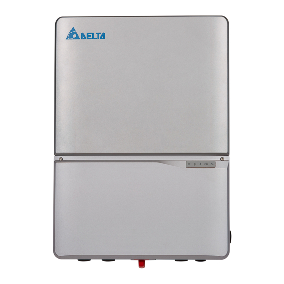 Delta E8-TL-US Operation And Installation Manual